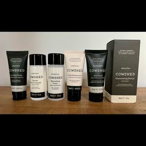 COWSHED Face Skin Set - Cleanser/Toner/Serum/Moisturizer/Cream - Brand New